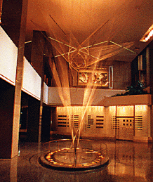 Richard Lippold sculpture in Vanderbilt Avenue lobby