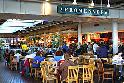 Inside - the Promenade food court